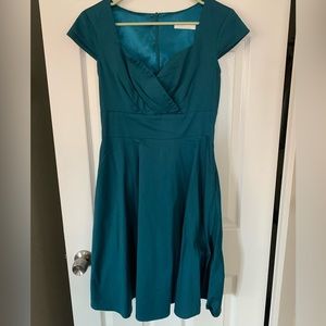 Ladies cap sleeve dress